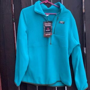 NWT Fleece LL Bean Quarter Zip🌲